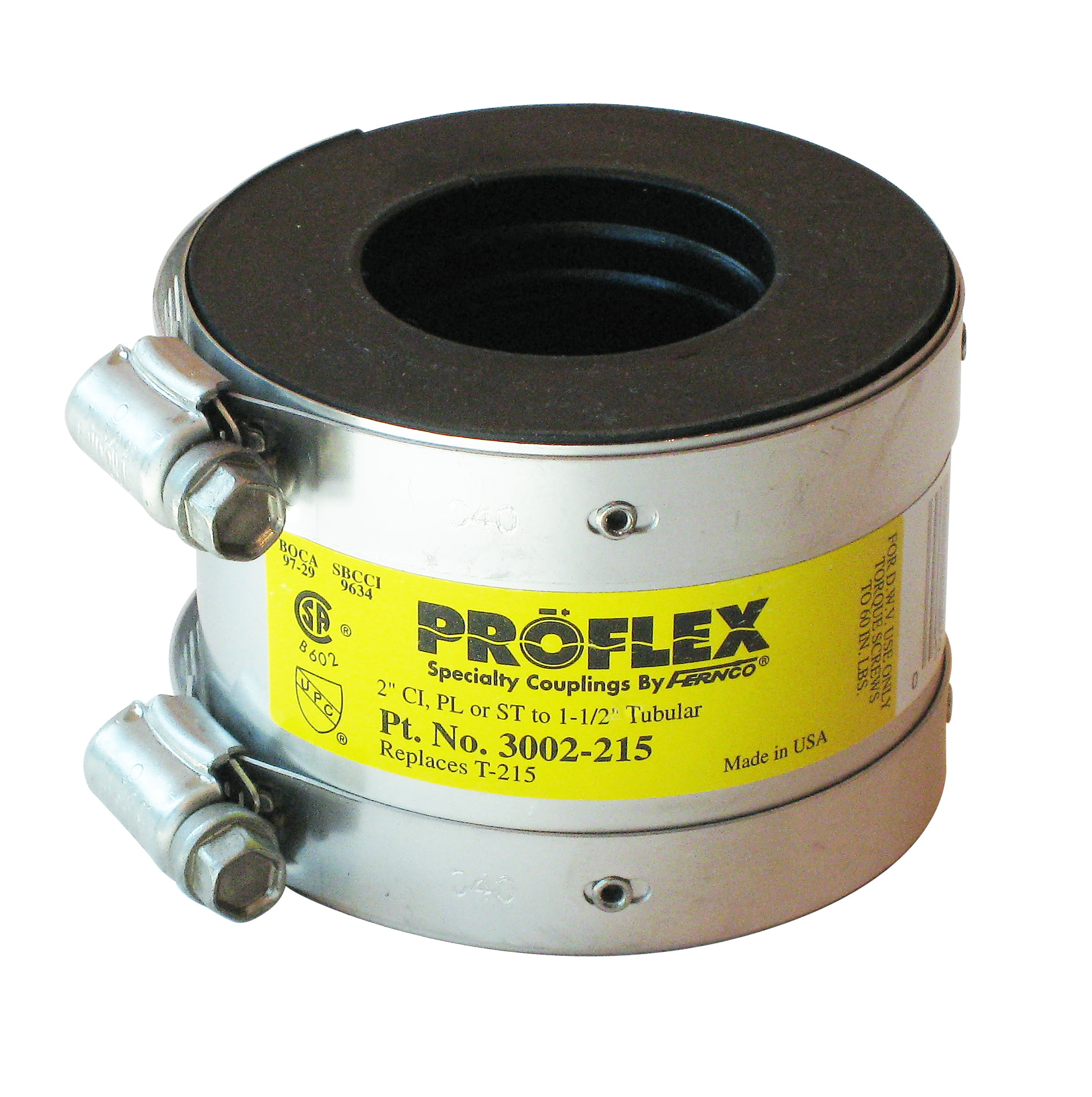 Proflex Couplings 3002 Series Fernco US
