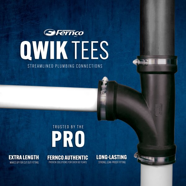 Fernco Qwik Tee product overview