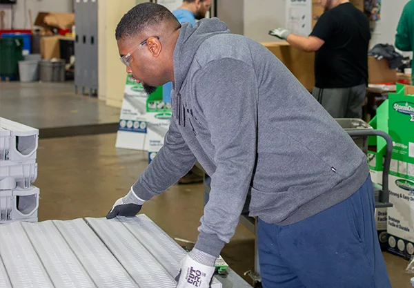 SPARK team member at work