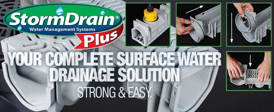 StormDrain Plus - Your Complete Surface Water Drainage Solution