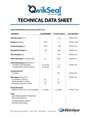 QwikSeal Technical Data Sheet 2021