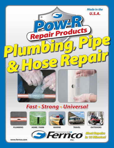 Fernco Pipe Repair Wrap Kit 2 x 48in